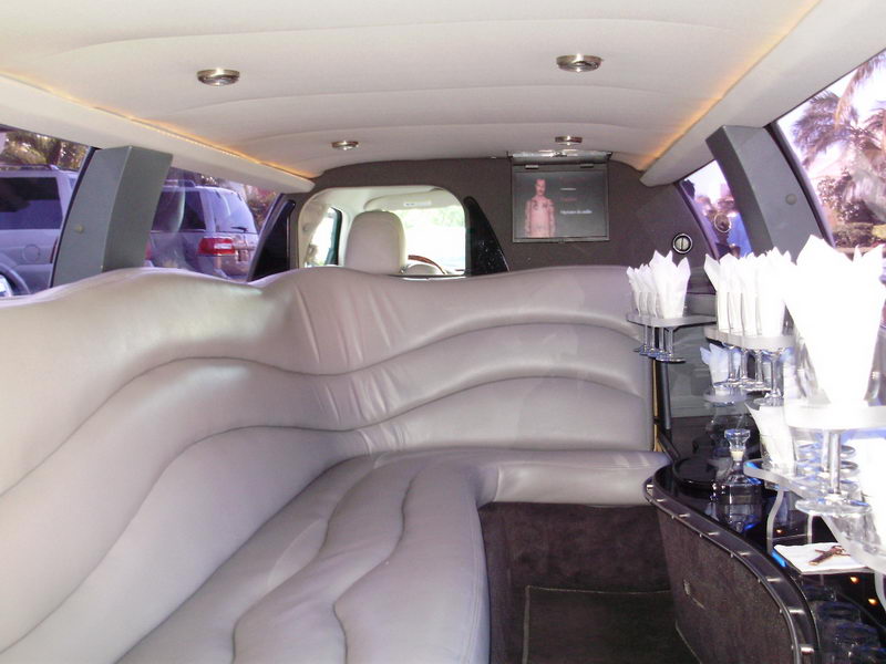 Bridal limousine